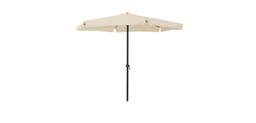 Ombrellone tondo - diametro 300 cm - ecru - Garden Friend