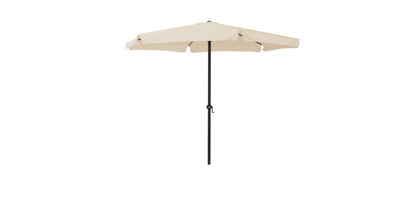 Ombrellone tondo - diametro 300 cm - ecru - Garden Friend