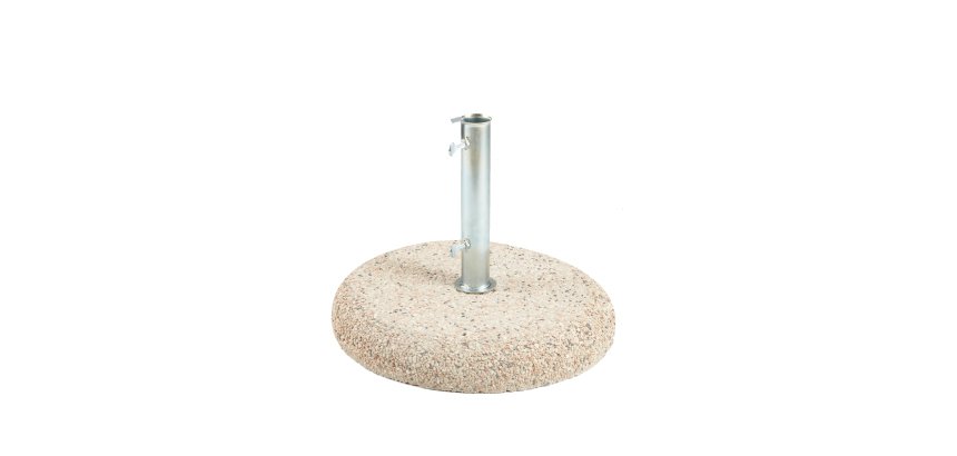 Base in cemento - per ombrellone tondo - Garden Friend