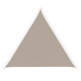 Tenda a vela triangolare ombreggiante - 3,6 x 3,6 x 3,6 m - PL - tortora - Garden Friend