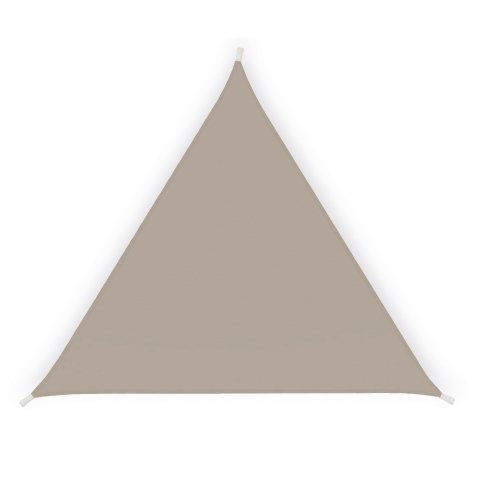 Tenda a vela triangolare ombreggiante - 3,6 x 3,6 x 3,6 m - PL - tortora - Garden Friend