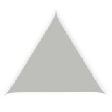 Tenda a vela triangolare ombreggiante - 3,6 x 3,6 x 3,6 m - PL - cenere - Garden Friend