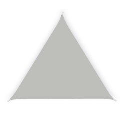 Tenda a vela triangolare ombreggiante - 3,6 x 3,6 x 3,6 m - PL - cenere - Garden Friend