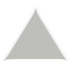 Tenda a vela triangolare ombreggiante - 5 x 5 x 5 m - PL - cenere - Garden Friend