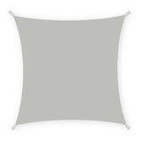 Tenda a vela quadrata ombreggiante - 3 x 3 m - PL - cenere - Garden Friend