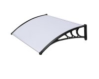 Pensilina modulare - 150 x 100 cm - policarbonato compatto - satinato opalino - Garden Friend