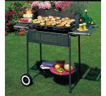 Barbecue Port Camargue - 82 x 45 x 90 cm - acciaio - antracite - Garden Friend