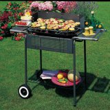 Barbecue Port Camargue - 82 x 45 x 90 cm - acciaio - antracite - Garden Friend