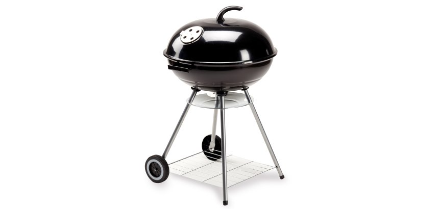 Barbecue Free Time - 88 x 62 x 56 cm - acciaio - nero - Garden Friend