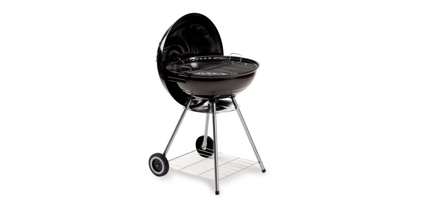 Barbecue Free Time - 73 x 50 x 45 - acciaio - nero - Garden Friend
