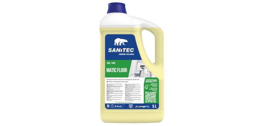 Detergente alcalino universale Matic Floor - 5 L - Sanitec