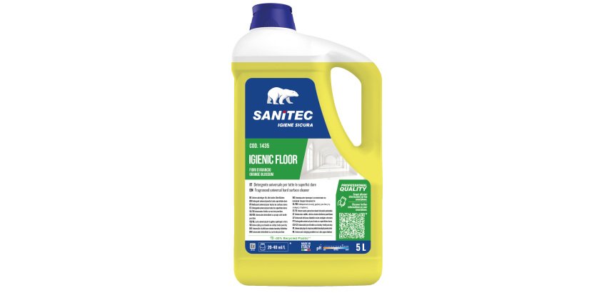 Detergente pavimento Igienic Floor - 5 L - fiori d'arancio - Sanitec