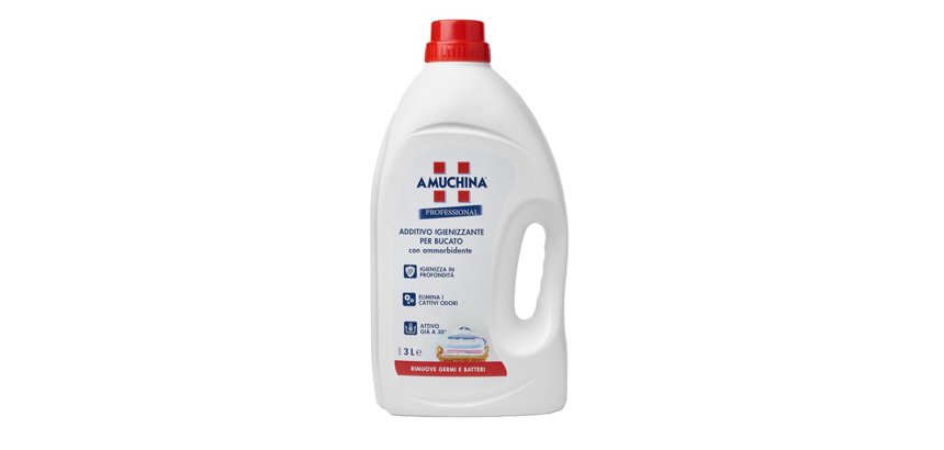 Additivo bucato igienizzante liquido - 3 L - Amuchina Professional