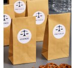 AVERY Etichette in carta bianca Ø 51 mm, 15 etichette per foglio, adesivo rimovibile, laser e inkjet, 25 fogli