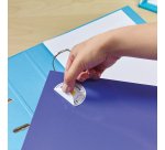 AVERY Etichette in carta bianca Ø 51 mm, 15 etichette per foglio, adesivo rimovibile, laser e inkjet, 25 fogli