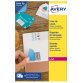 Etichette adesive coprenti BlockOut - in carta - permanenti - 199,6 x 143,5 mm - 2 et/fg - 25 fogli - bianco - Avery