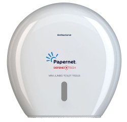 Dispenser antibatterico Defend Tech - per carta igienica Mini Jumbo - Papernet