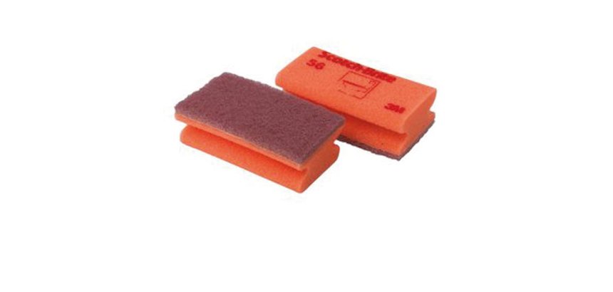 Spugne accoppiate - rosso - Scotch-Brite - conf.10 pezzi
