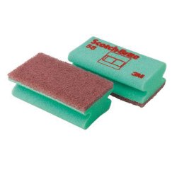 Spugne accoppiate - verde - Scotch-Brite - conf.10 pezzi