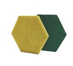 Spugne in fibra 96Hex - doppia funzione - Scotch-Brite - conf. 15 pezzi