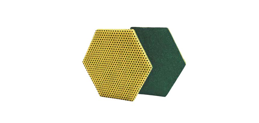 Spugne in fibra 96Hex - doppia funzione - Scotch-Brite - conf. 15 pezzi