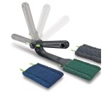 Tamponi elevata aggressività Fryer&Kitchen Cleaning Tool - grigio - Scotch-Brite - conf. 6 pezzi