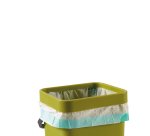 Pattumiera Gino - per rifiuti organici - 5 L - verde - Perfetto