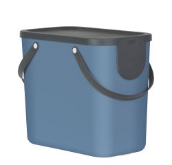 Pattumiera Albula - 25 L - blu horizon - Rotho