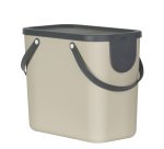 Pattumiera Albula - 25 L - cappuccino - Rotho