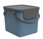 Pattumiera Albula - 40 L - blu horizon - Rotho
