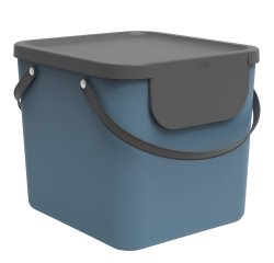 Pattumiera Albula - 40 L - blu horizon - Rotho