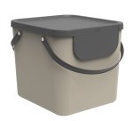 Pattumiera Albula - 40 L - cappuccino - Rotho