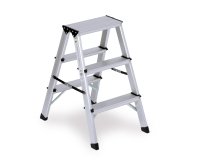 Scaletta - doppia salita - alluminio - Garden Friend