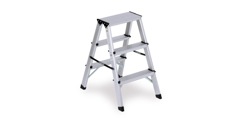 Scaletta - doppia salita - alluminio - Garden Friend