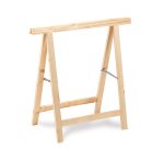 Cavalletto - 74 x 38 x 75 cm - 100 kg - legno - X-Robust