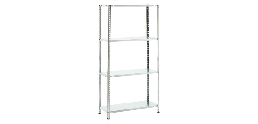 Scaffale in metallo - 4 ripiani - X-Robust