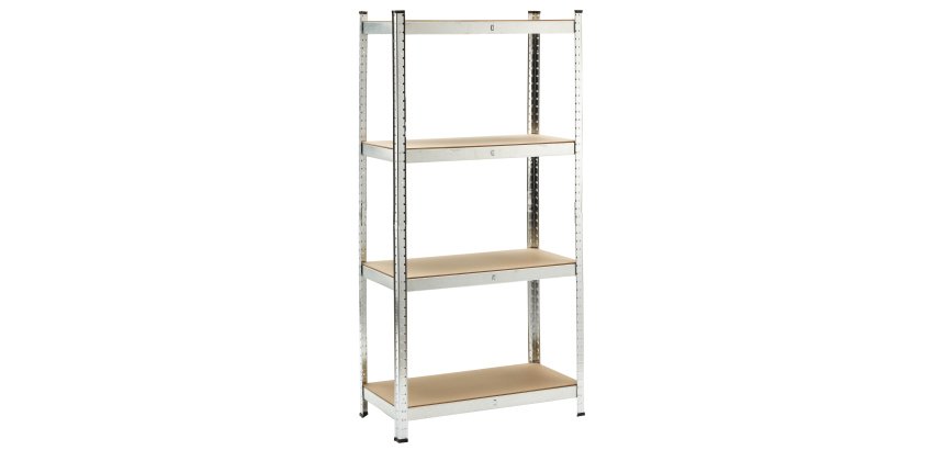 Scaffale in metallo e MFD - 4 ripiani - X-Robust