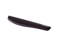 Fellowes Keyboard Wrist Rest - PlushTouch Wrist Rest with Non Skid Rubber Base & Antibacterial Protection - Ergonomic Wrist Support for Computer, Laptop, Home Office Use - Black