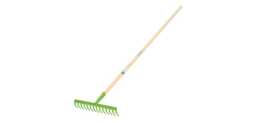 Rastrello 14 denti -  manico 130 cm - Verdemax
