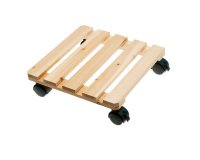 Trolley portavaso in legno - 30 x 30 cm - Verdemax