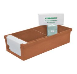 Kit Orto urbano - 115 x 58 x 28 cm - PE - terracotta - Verdemax