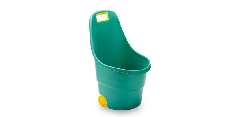 Carriola multiuso - 50 L - verde - Garden Friend