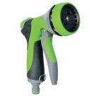 Pistola a doccia - 7 getti - alluminio - Verdemax