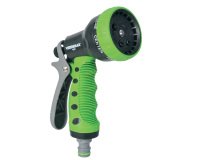 Pistola a doccia - 7 getti - plastica - Verdemax