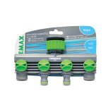 Raccordo rubinetto - 4 uscite - Verdemax