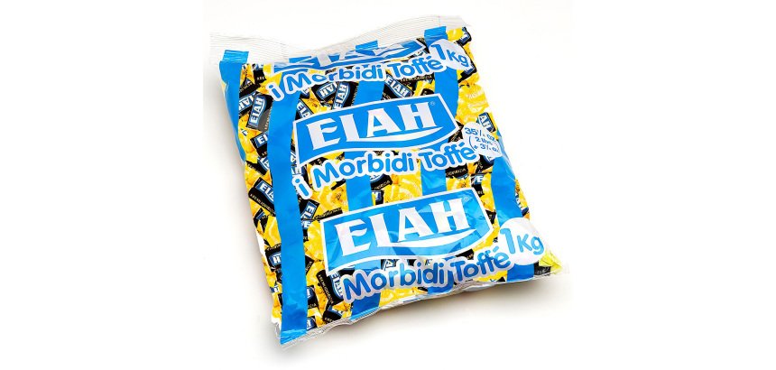 Caramelle Toffee Mou Kremiliquirizia - Elah - busta 1kg