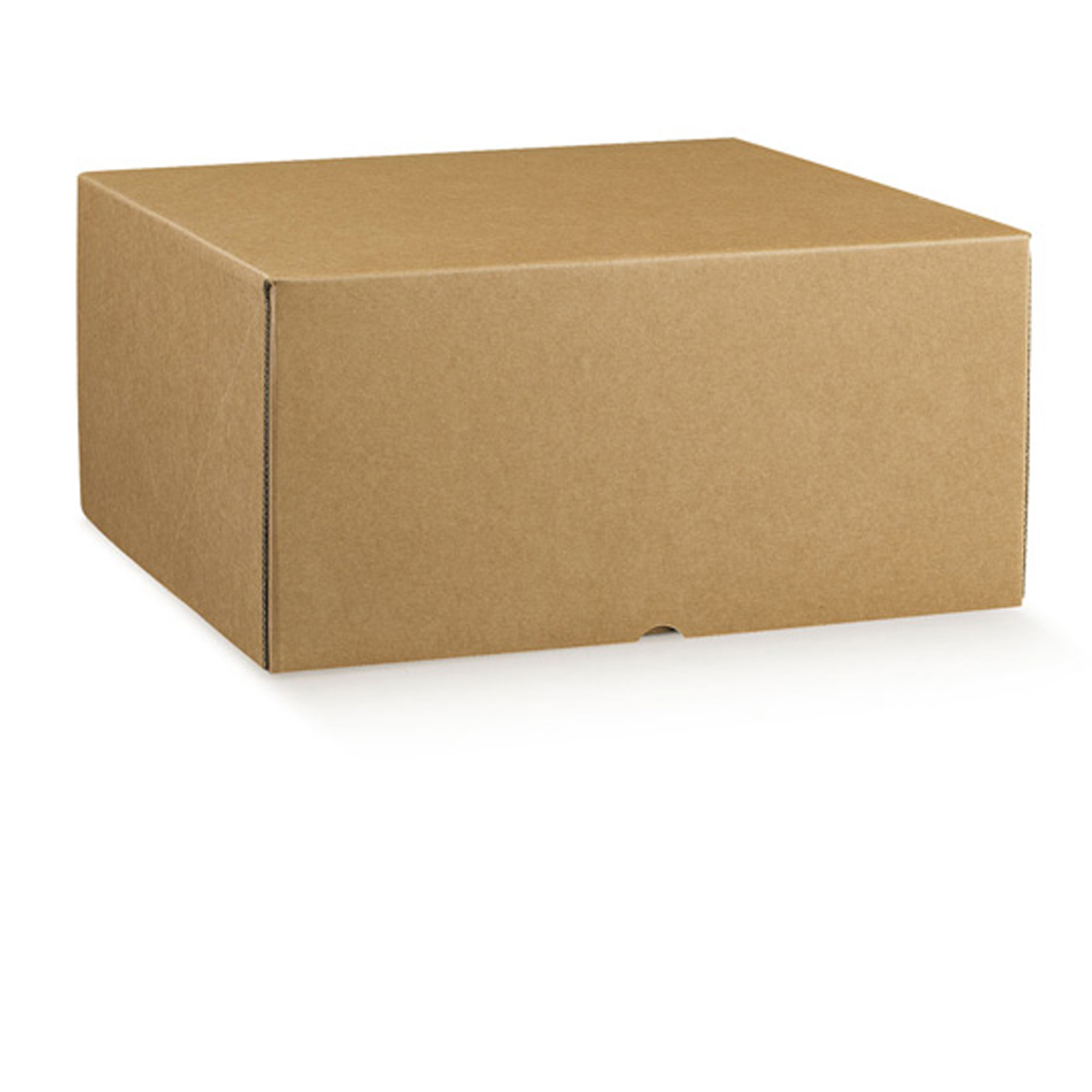 Scatola box per asporto linea Marmotta - 30x40x19,5 cm - avana - Scotton su