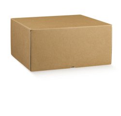 Scatola box per asporto linea Marmotta - 30x40x19,5 cm - avana - Scotton