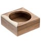 Supporto caraffa - in bamboo - 20x20x8 cm - colore naturale - Leone