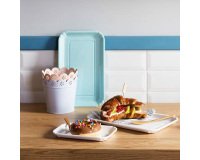 Vassoio bignè - 17,5  x 11 cm - melamina - bianco - Leone